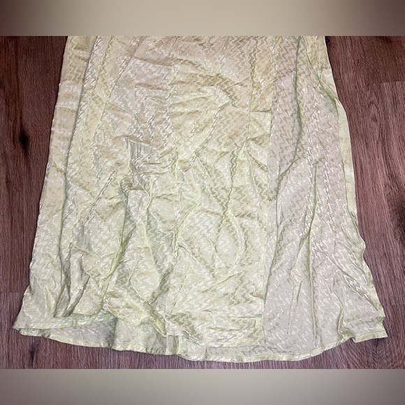 NWT ASTR The Label Bastille Midi Slip Dress Celery Green Size Medium Strapless - Picture 6 of 13